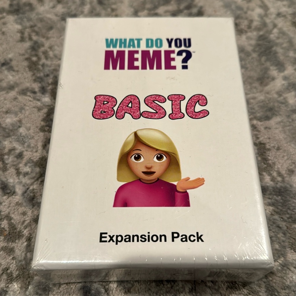 NWT What Do You Meme Basic.  Expansion Pack.  Brand new.